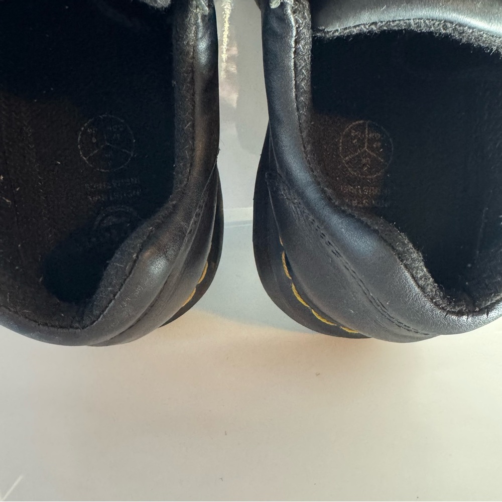 Dr. Martens Doc Air Wair 7A16 Industrial 
Black Leather Shoes US Men 9/Women 10 - Picture 12 of 14
